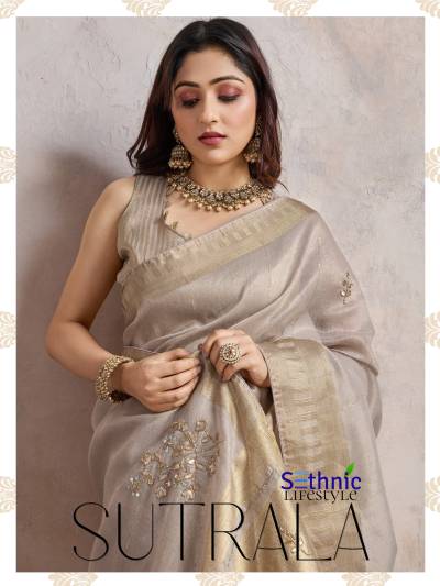 SETHNIC SUTRALA 60001 & 60002 DESIGNER SAREE WHOLESALER IN INDIA